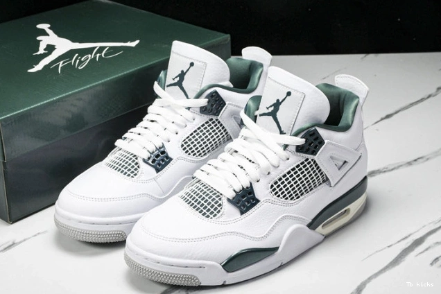 Rep TBK Jordan Oxidized Green 4 Air FQ8138-103 0730